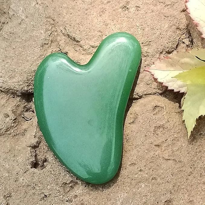 Gua Sha Jad Autentic – Anti-Rid, Fermitate și Relaxare Facială