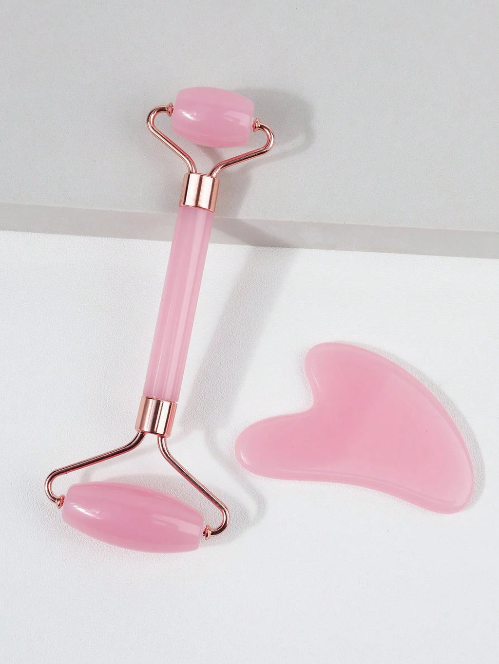 Roller & Gua Sha – Set Ritual Masaj Facial Zilnic
