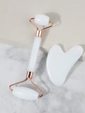 Roller & Gua Sha – Set Ritual Masaj Facial Zilnic