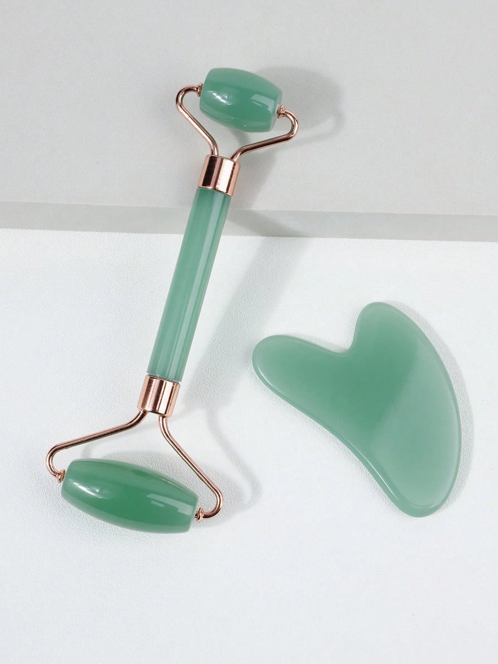 Roller & Gua Sha – Set Ritual Masaj Facial Zilnic