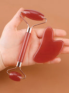 Roller & Gua Sha – Set Ritual Masaj Facial Zilnic