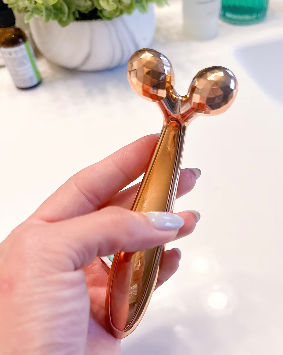 3D Face Roller Masaj Facial – Fermitate, Contur și Lifting Definit