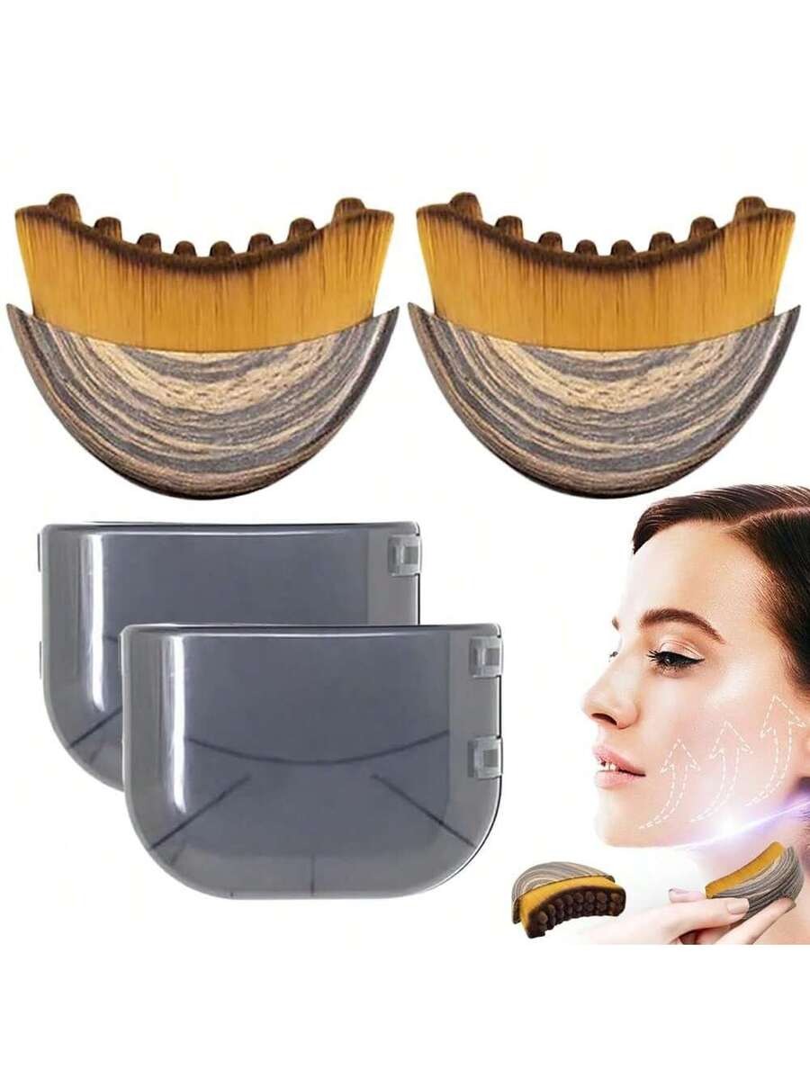 Perie Facială Drenaj Limfatic – Curățare Profundă și Ten Revitalizat