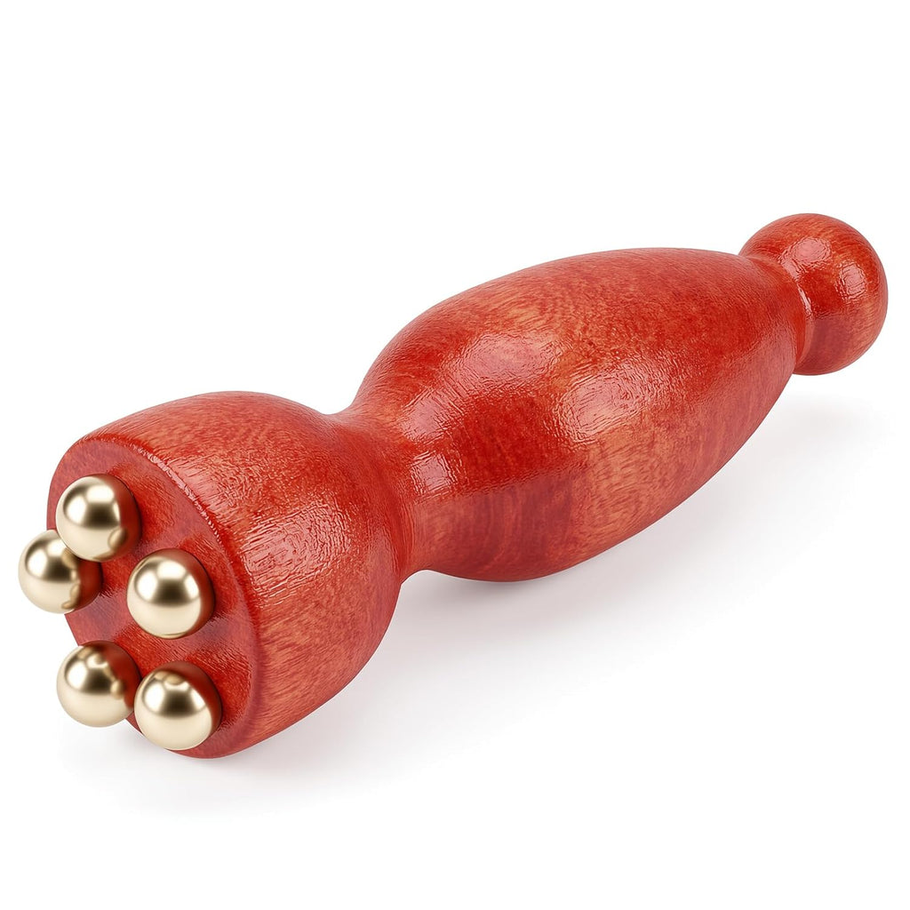 Masaj Facial cu Roller din Cupru – Efect Lifting și Drenaj Limfatic Zilnic