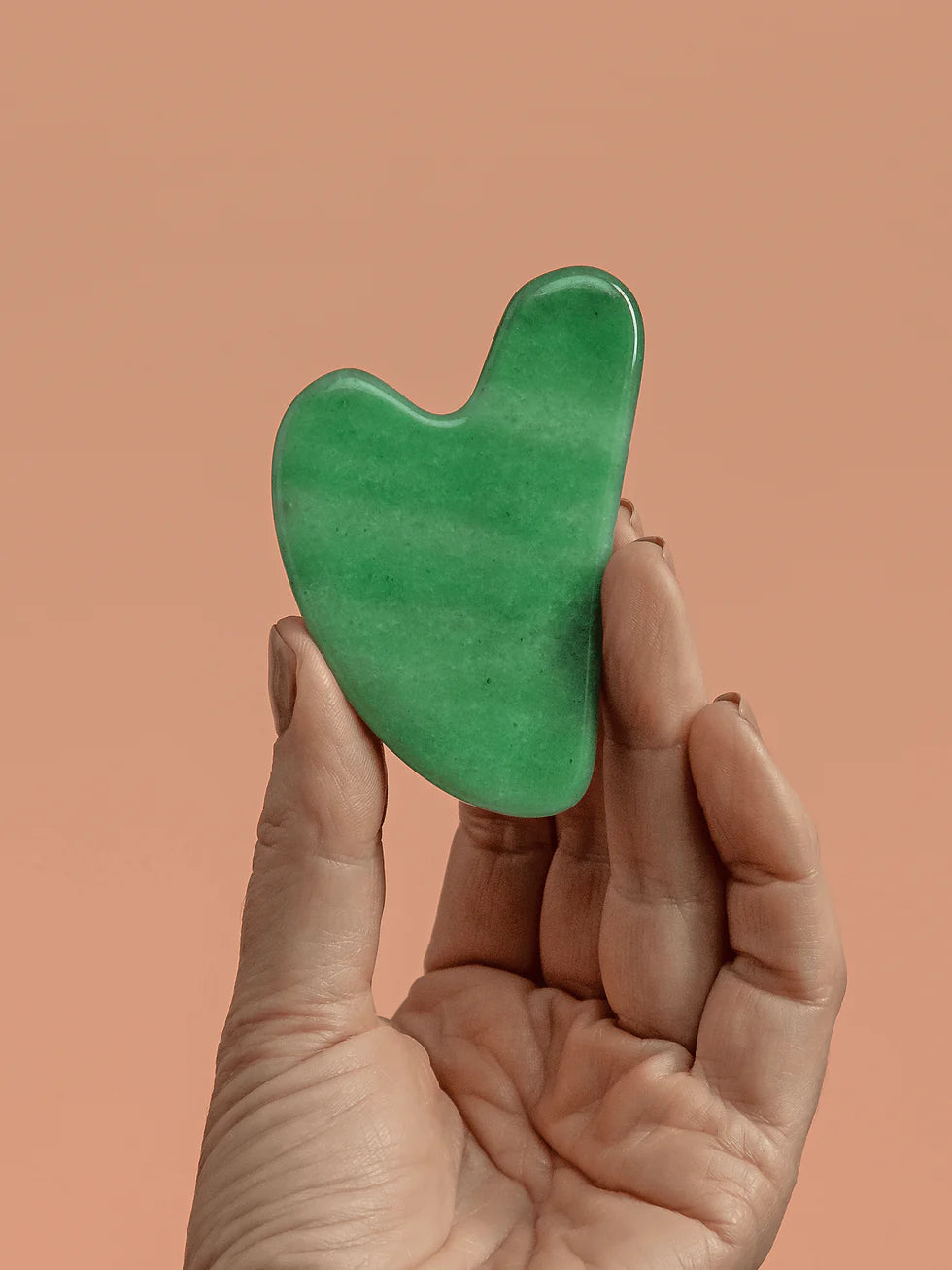 Gua Sha Jad Autentic – Anti-Rid, Fermitate și Relaxare Facială