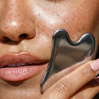 Gua Sha Oțel Inoxidabil – Sculpting Facial și Drenaj Limfatic Natural