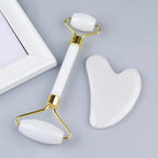 Roller & Gua Sha – Set Ritual Masaj Facial Zilnic
